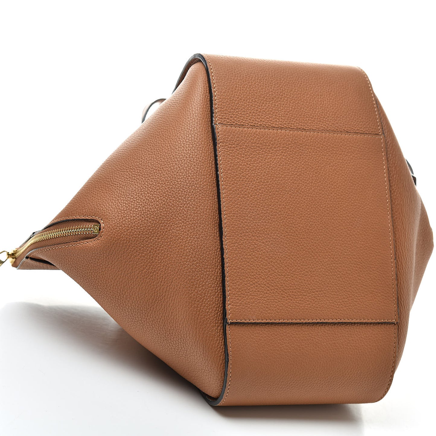 Calfskin Medium Hammock Shoulder Bag Tan