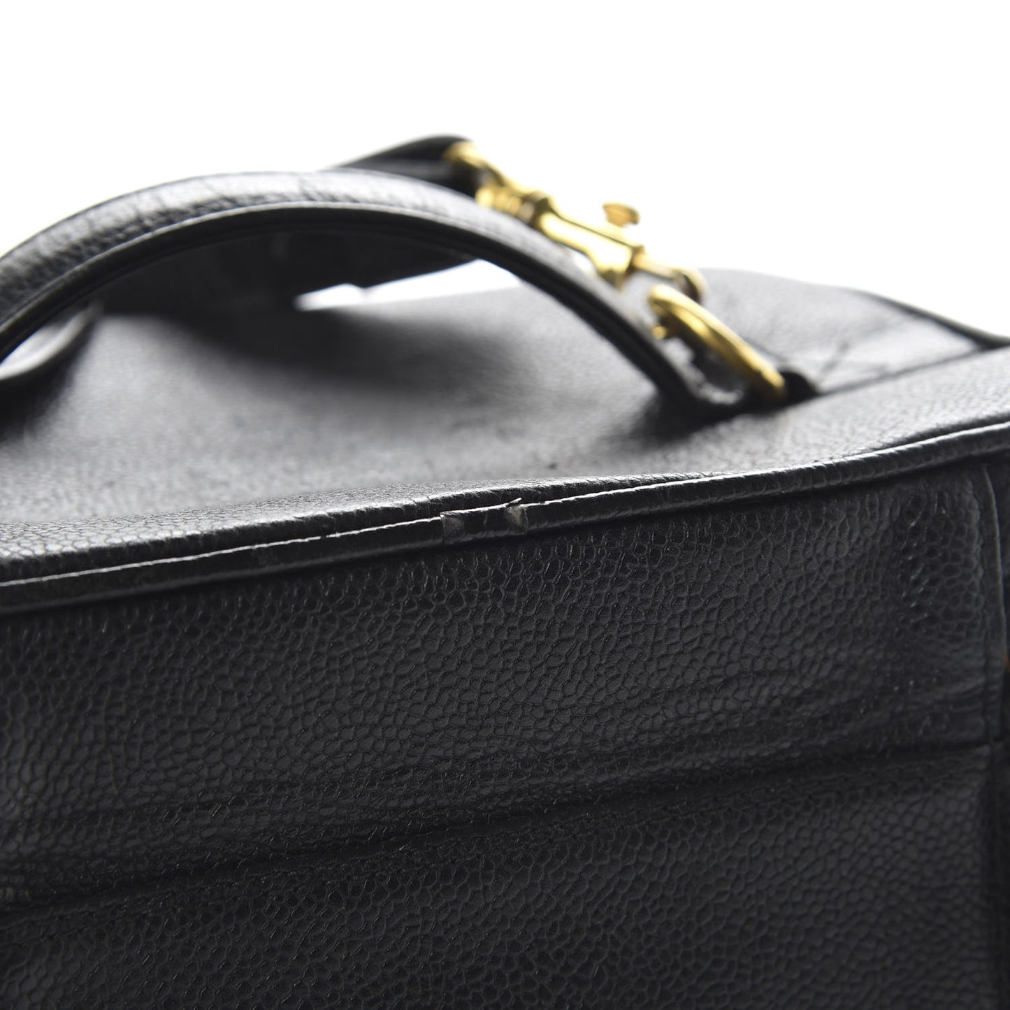 Caviar CC Vanity Train Case Black