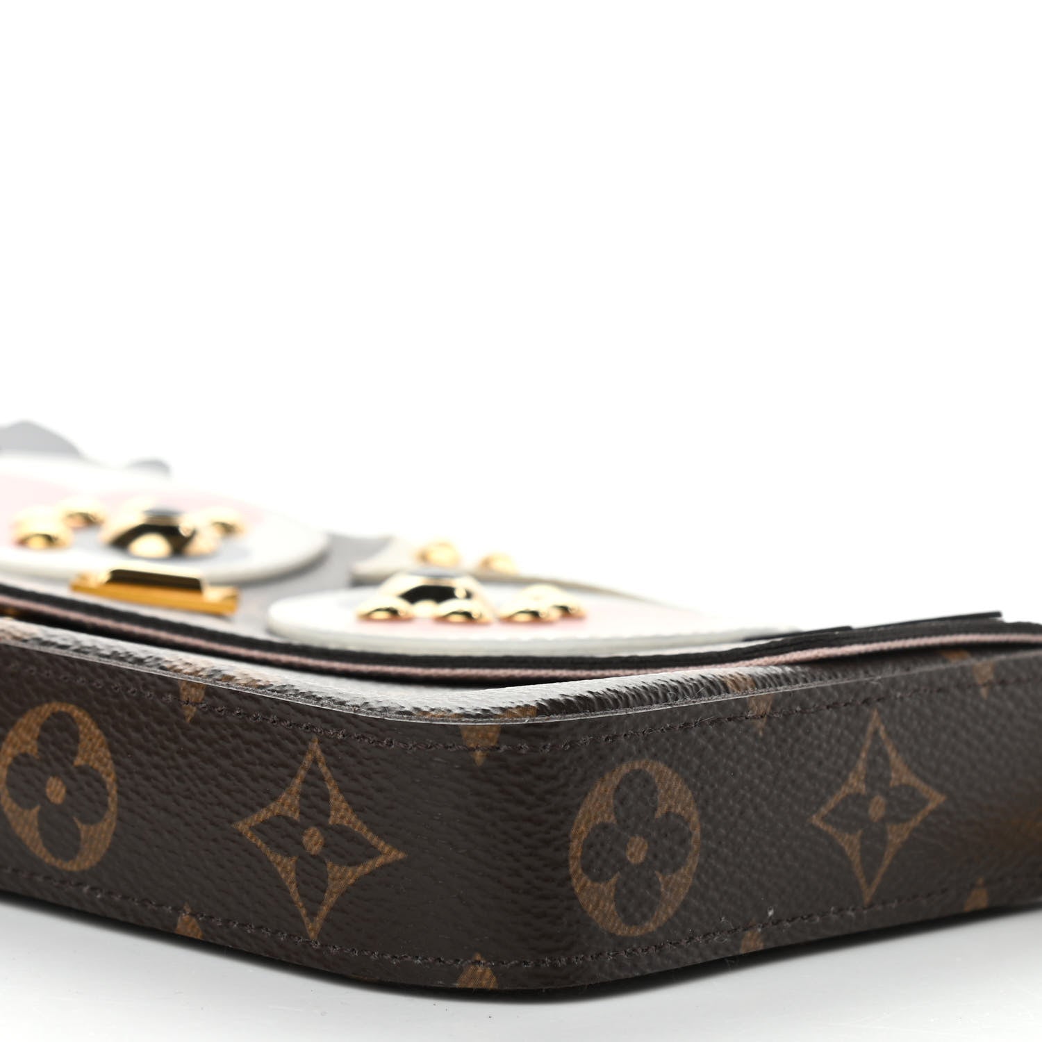 Louis Vuitton Monogram Lovely Birds Pochette Felicie Chain Wallet 11 of 13