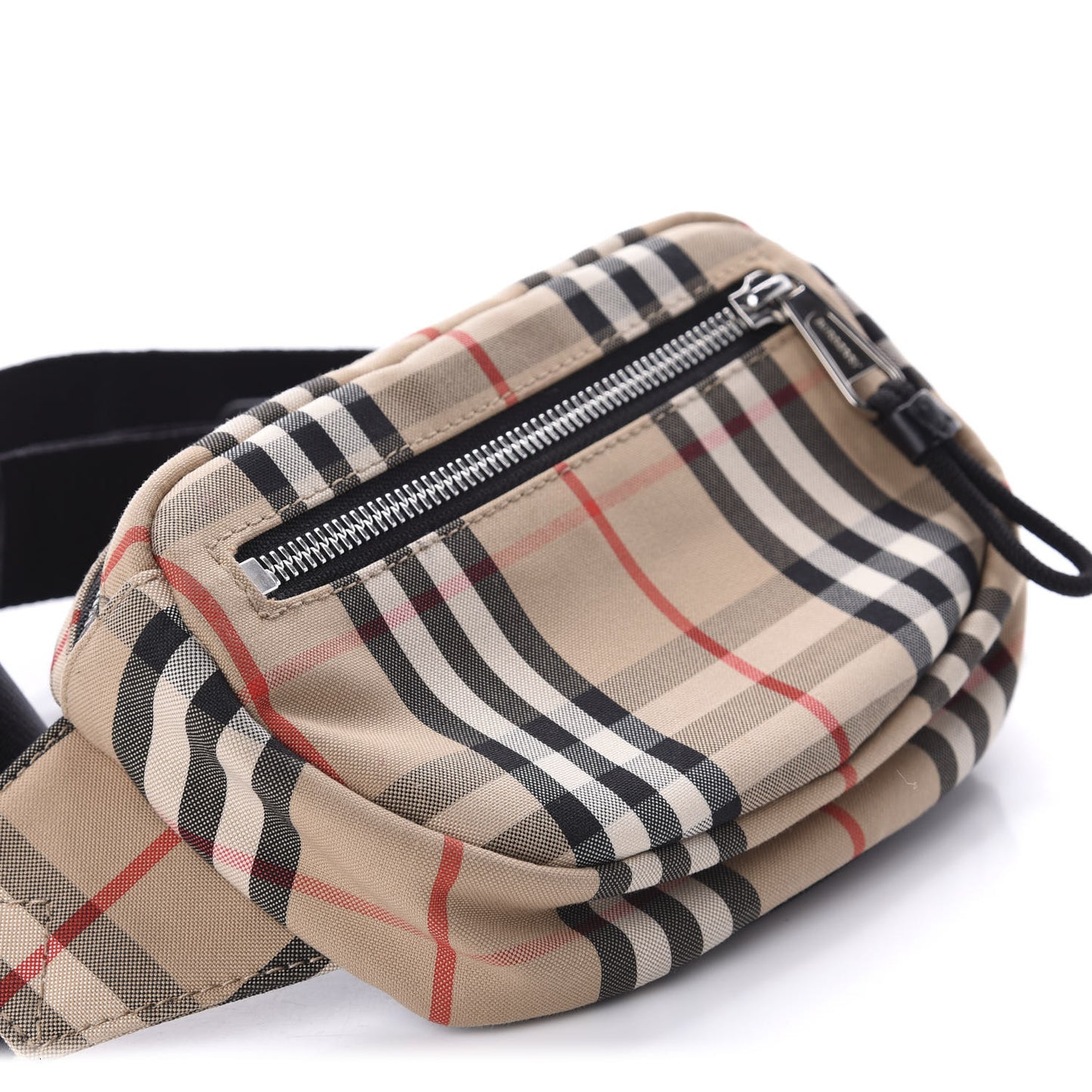 Nylon Vintage Check Small Cannon Bum Bag Archive Beige