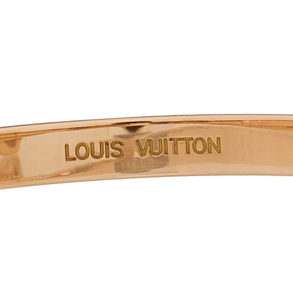 Louis Vuitton 18K Pink Gold Diamond Clous Bracelet 17 3 of 4