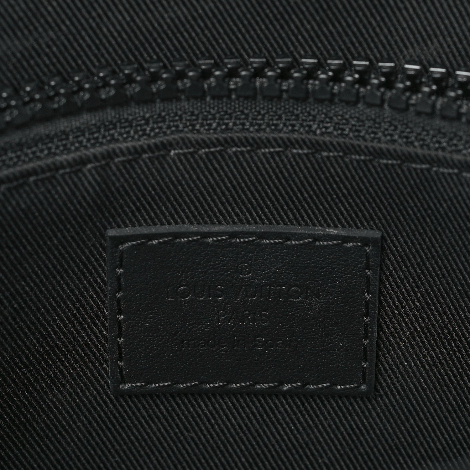 Louis Vuitton Taurillon Monogram S Lock Sling Bag Black 6 of 8