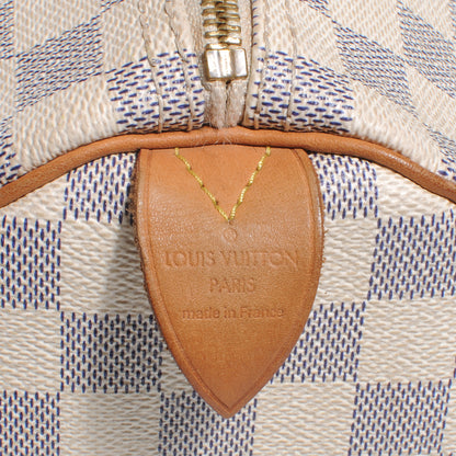 Louis Vuitton Damier Azur Speedy 30 5 of 7