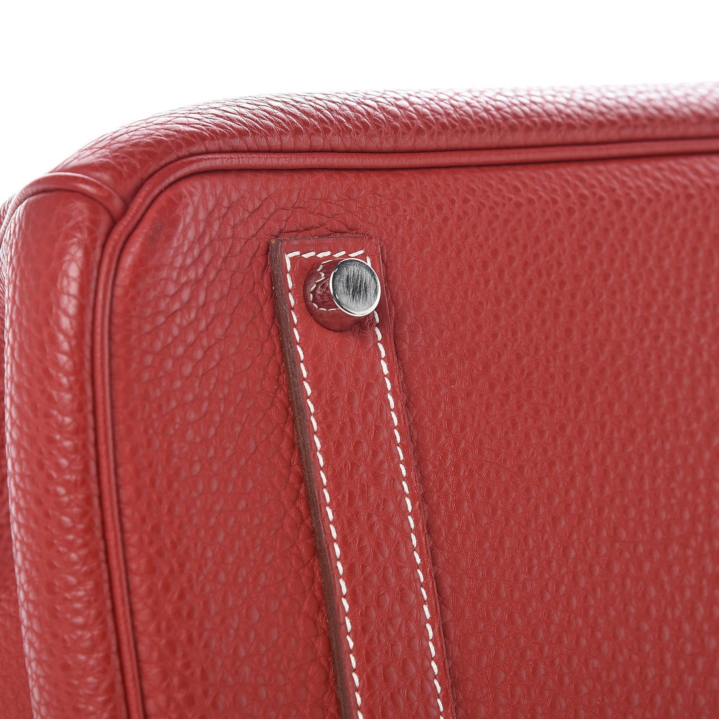 Togo Horseshoe Birkin 35 Rouge Garance