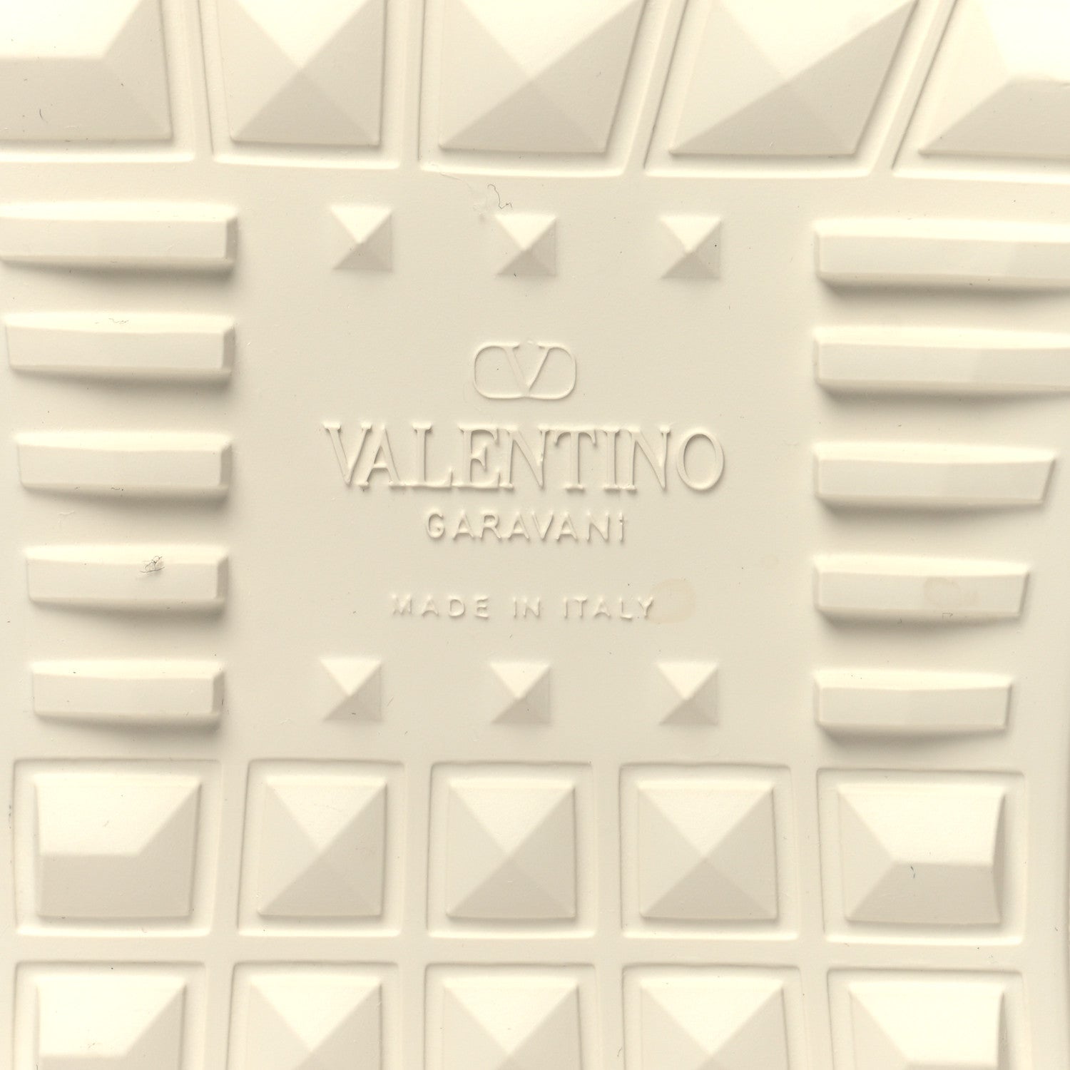Valentino Garavani Calfskin Rockstud Untitled 57mm Platform Sneakers 38.5 White Pink PP 7 of 8