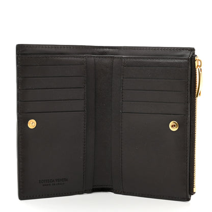 Bottega Veneta Nappa Maxi Intrecciato Medium Cassette Bifold Zip Wallet Fondant 4 of 6