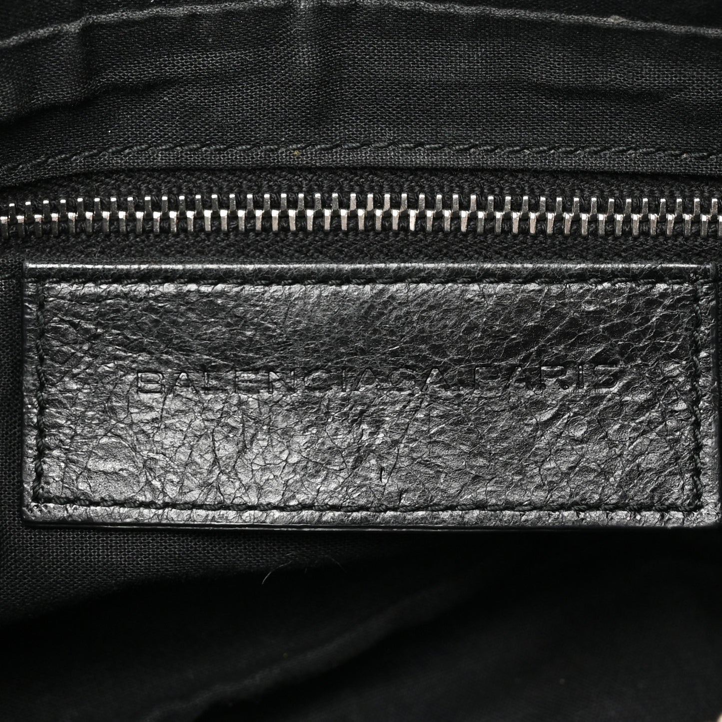 Agneau Giant 12 Silver Hardware Hip Black