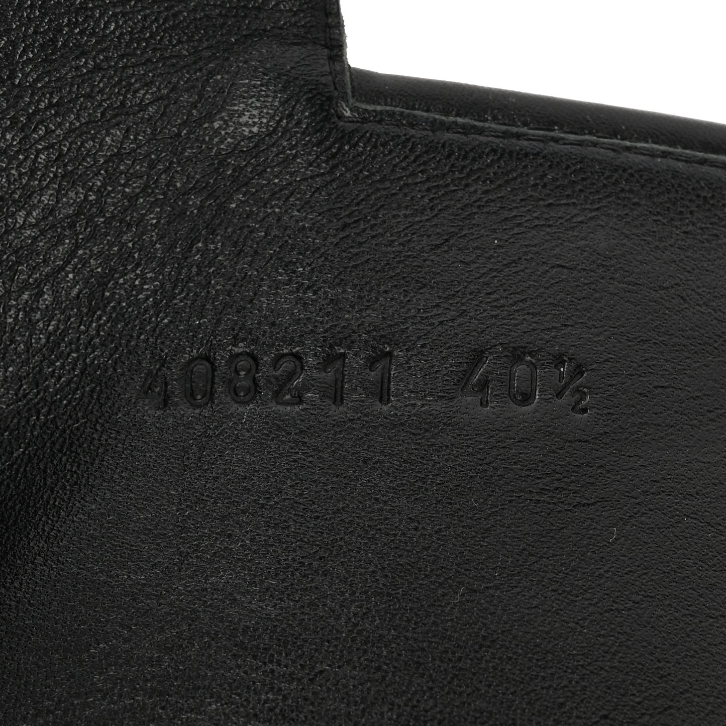 Microguccissima Knee High Riding Boots 40.5 Black