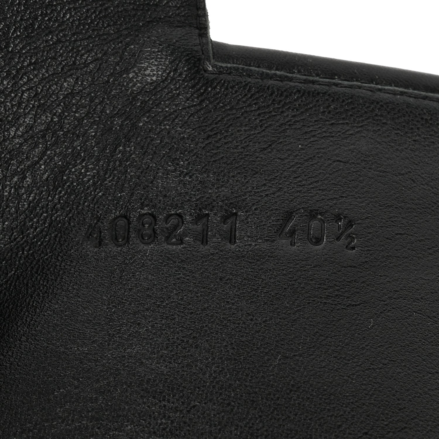 Gucci Microguccissima Knee High Riding Boots 40.5 Black 9 of 10