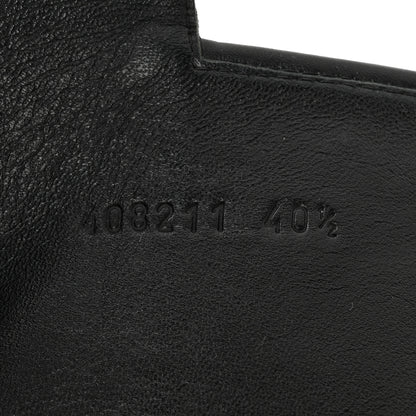 Gucci Microguccissima Knee High Riding Boots 40.5 Black 9 of 10
