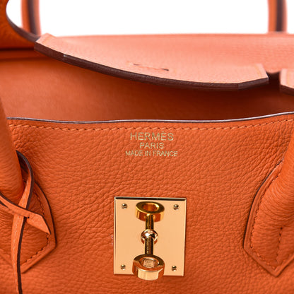 Hermes Togo Birkin 35 Orange 6 of 11