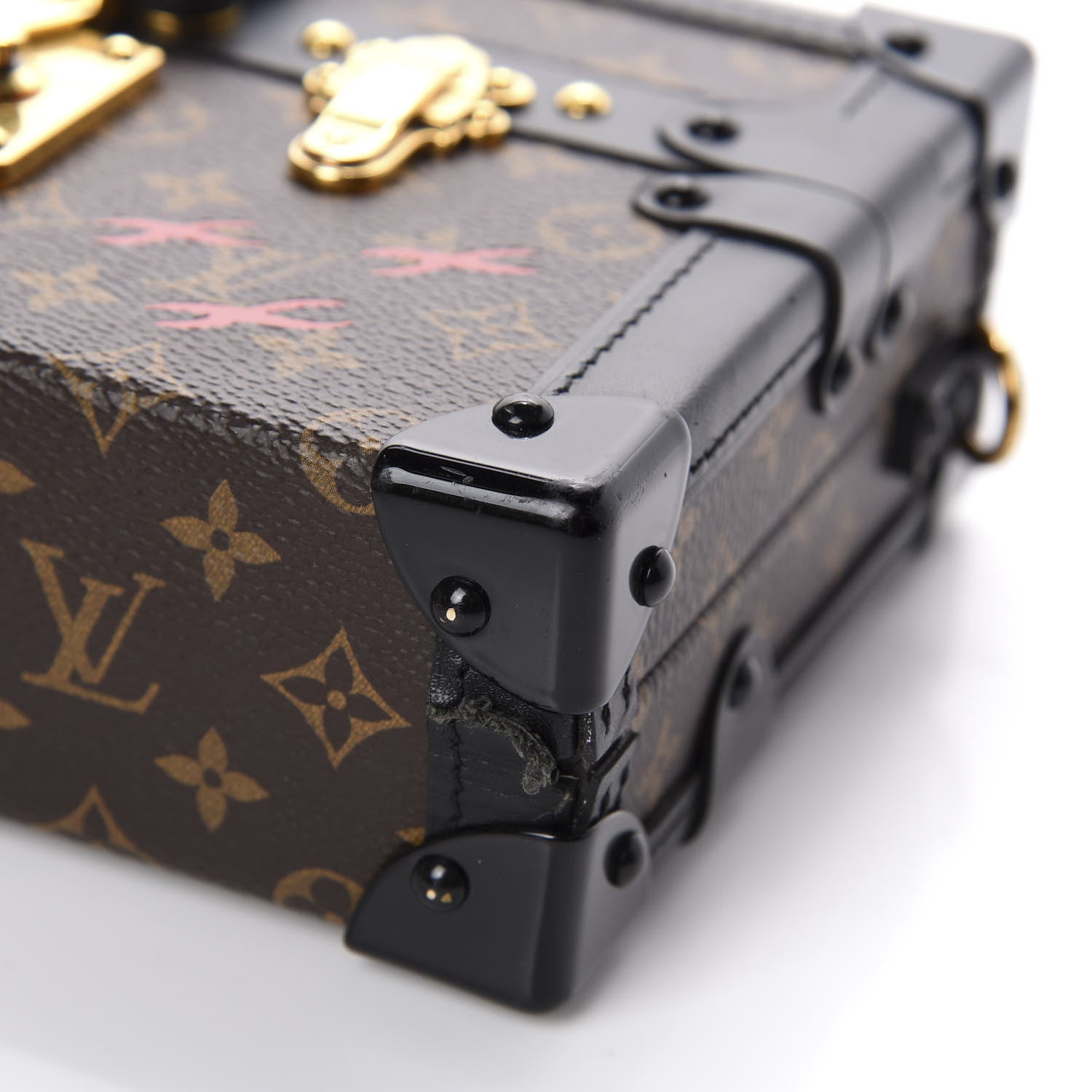 Louis Vuitton Monogram Petite Malle Black 7 of 15