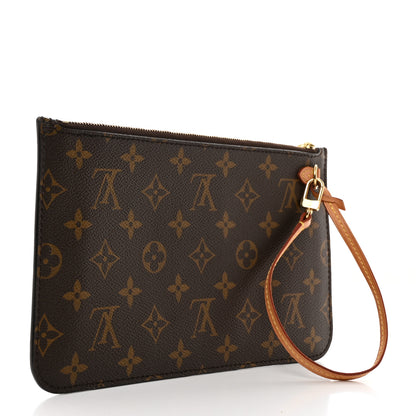 Louis Vuitton Monogram Neverfull MM GM Pochette 3 of 7