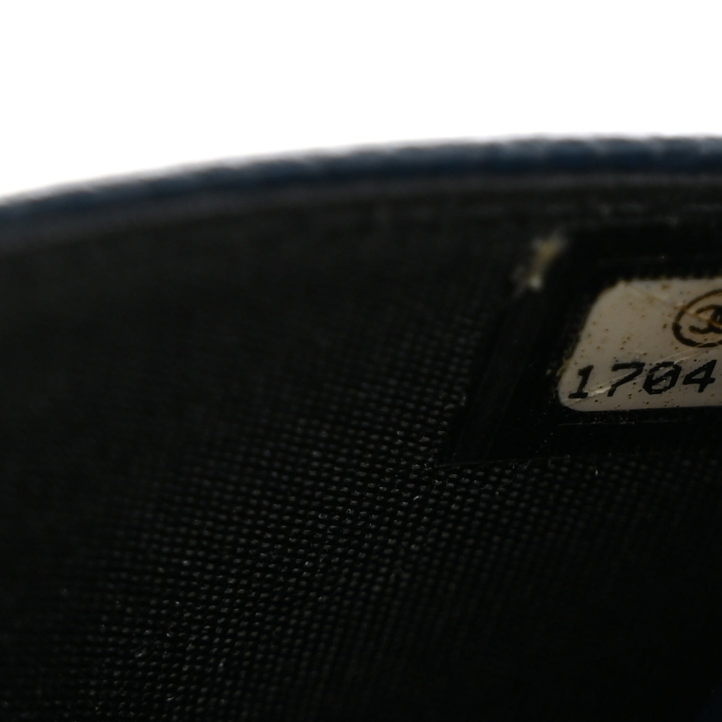 Caviar Timeless CC Wallet on Chain WOC Navy Blue