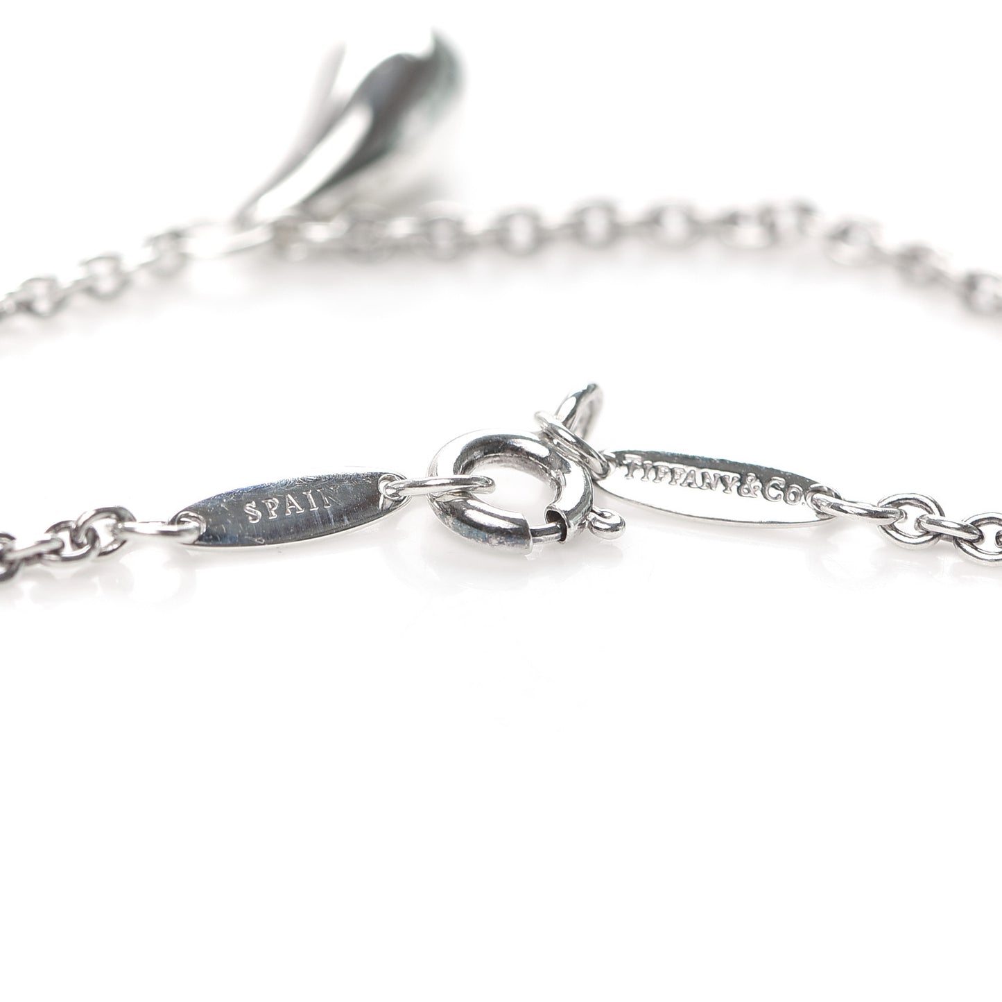 Sterling Silver Elsa Peretti Teardrop Charm Bracelet