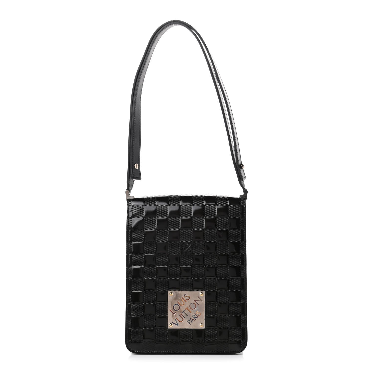 Louis Vuitton Damier Vernis Club Bag Black 1 of 4