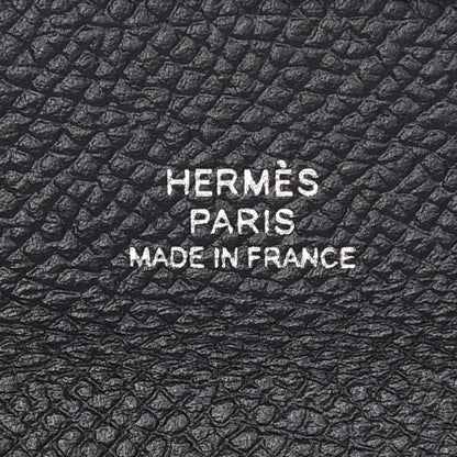 Hermes Epsom Bastia Coin Purse Black 6 of 8