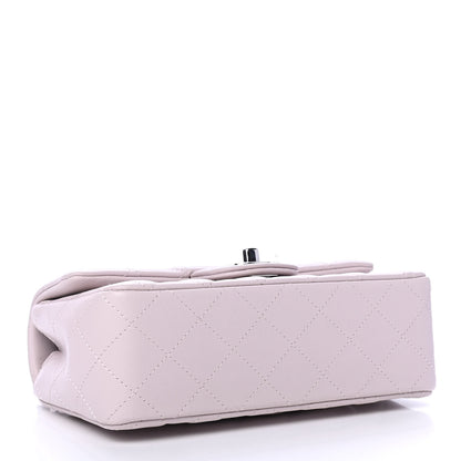 Chanel Lambskin Quilted Mini Rectangular Flap Light Purple 3 of 4