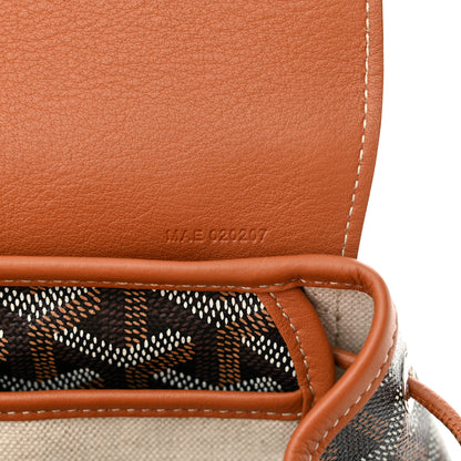 Goyard Goyardine Calfskin Mini Alpin Backpack Black Gold 6 of 12