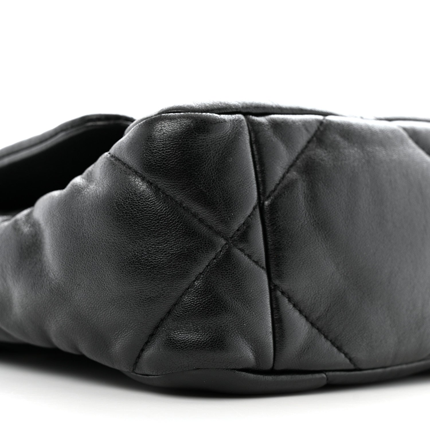 Chanel Lambskin Quilted Medium Chanel 19 Flap Black 9 of 12