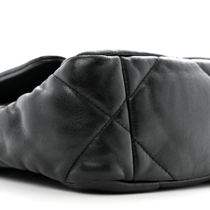 Chanel Lambskin Quilted Medium Chanel 19 Flap Black 9 of 12