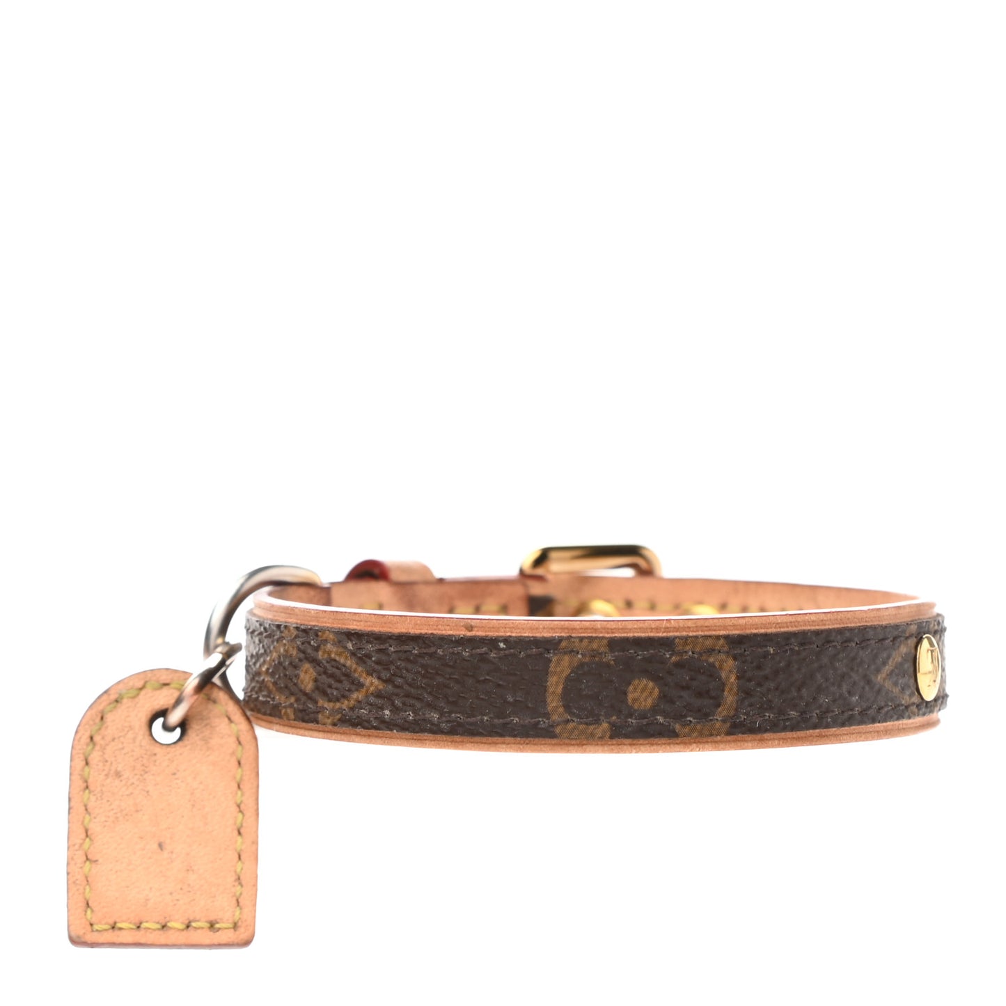 Monogram Baxter Dog Collar XS
