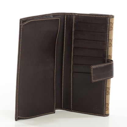 Gucci Monogram Pelham Continental Wallet Brown 4 of 6