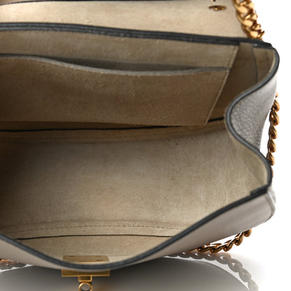 Chloe Grained Lambskin Drew Shoulder Bag Motty Grey 4 of 12