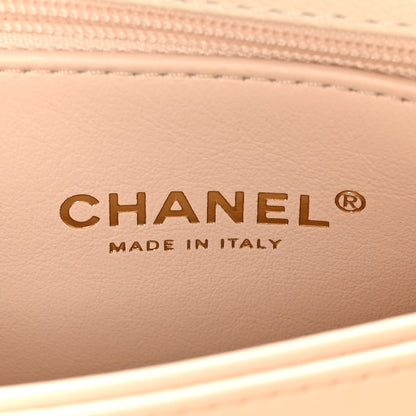 Chanel Caviar Quilted Mini Coco Handle Flap White 6 of 10