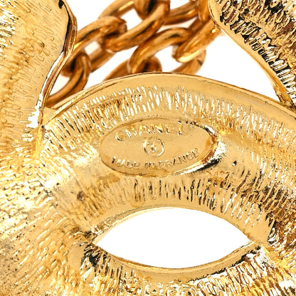Chanel Metal Quilted CC Long Necklace Gold 5 of 6