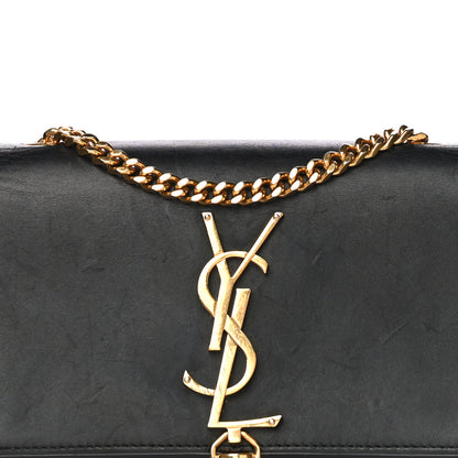 Saint Laurent Calfskin Small Classic Monogram Kate Tassel Satchel Black 7 of 26