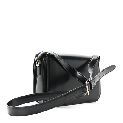 Celine Shiny Calfskin Medium Triomphe Black 3 of 11