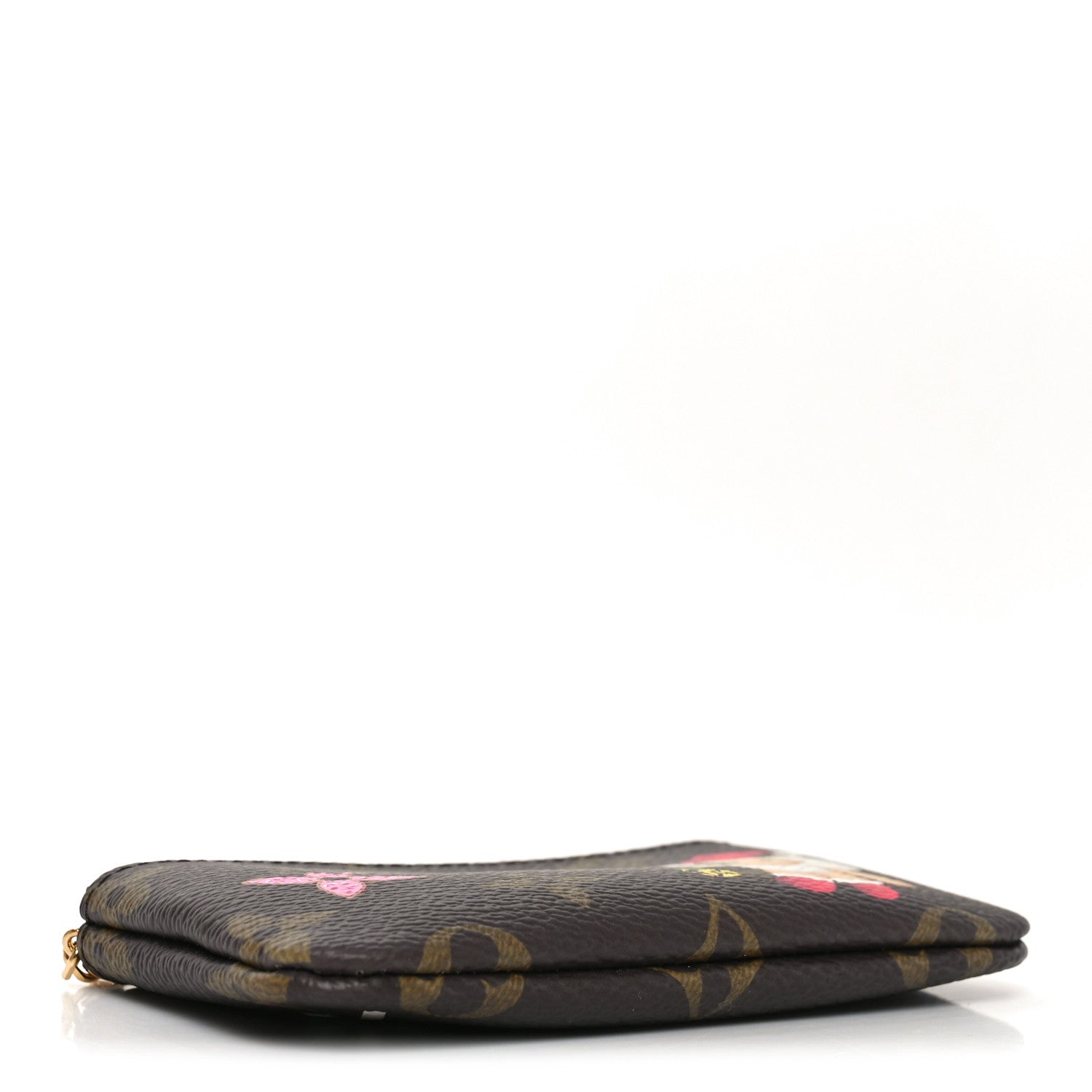 Louis Vuitton Monogram 2024 Christmas Animation Candy Factory Key Pouch Candy Red 4 of 7
