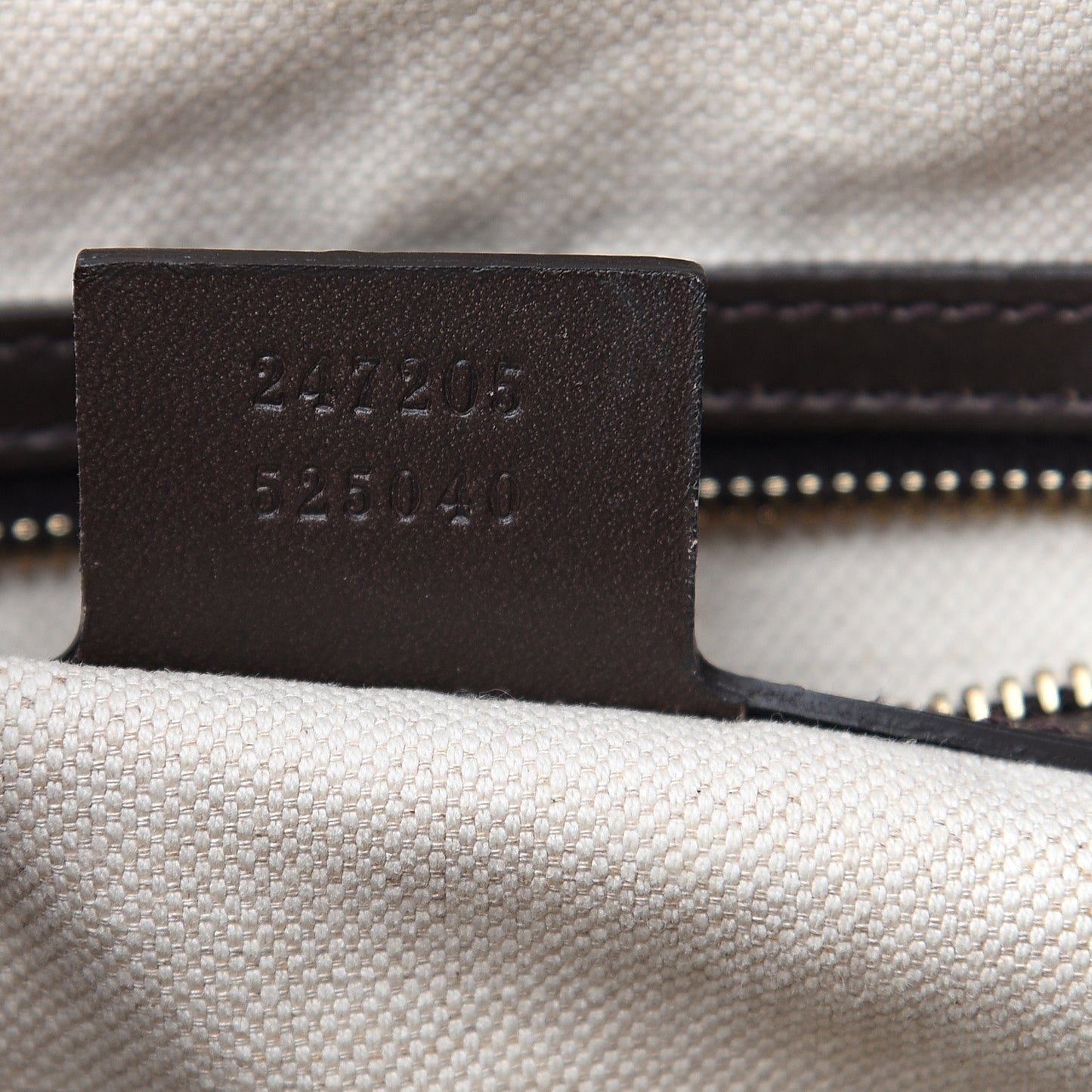 Monogram Vintage Web Medium Boston Dark Brown