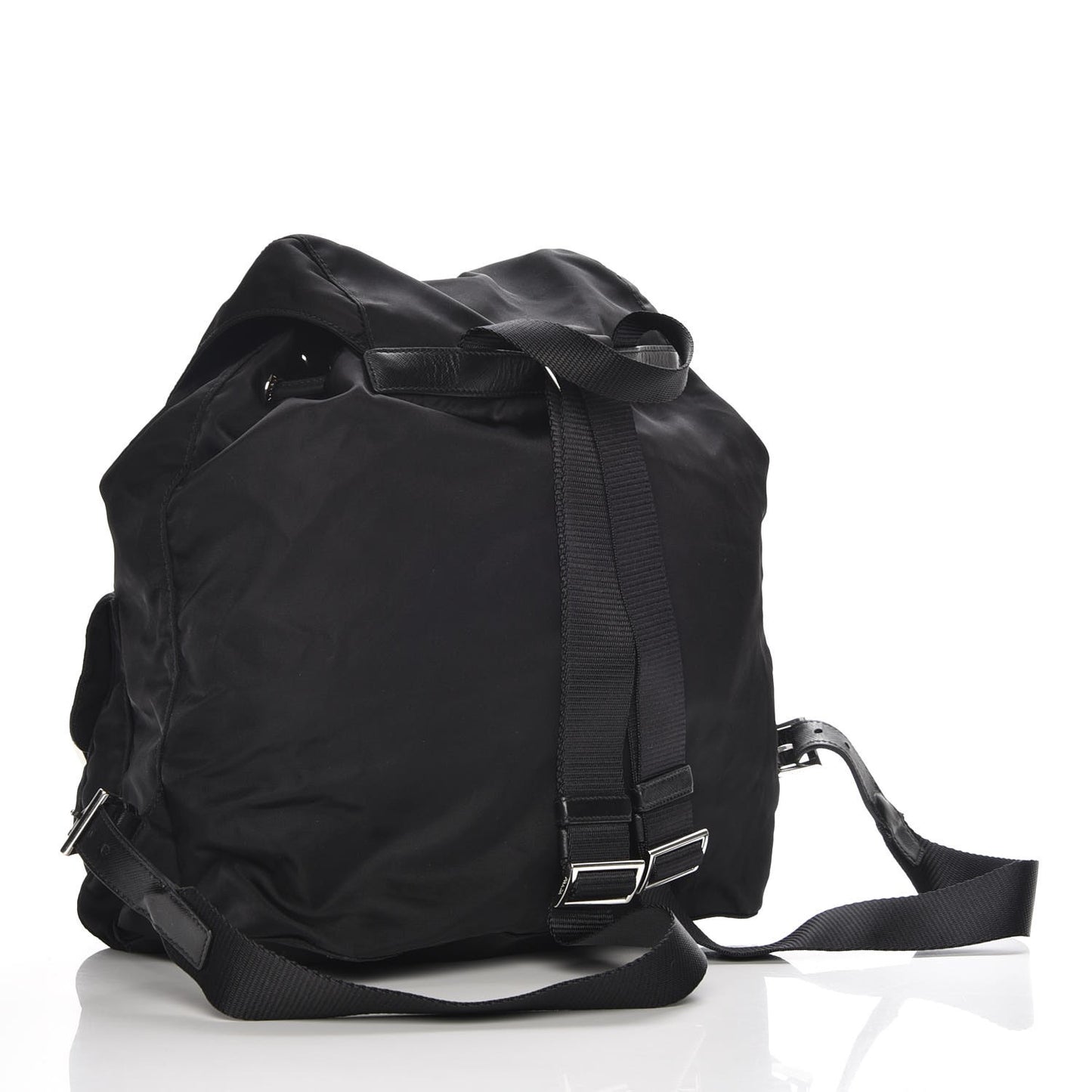 Nylon Vela Small Backpack Black