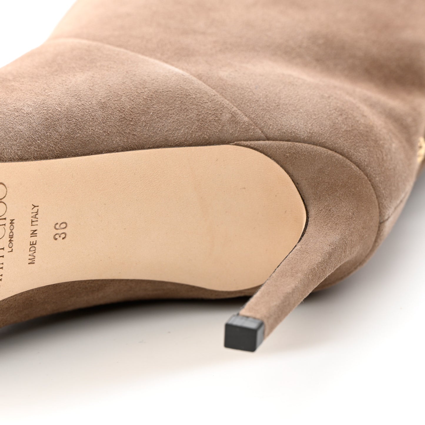 Suede Beren 85 Boots 36 Light Mocha