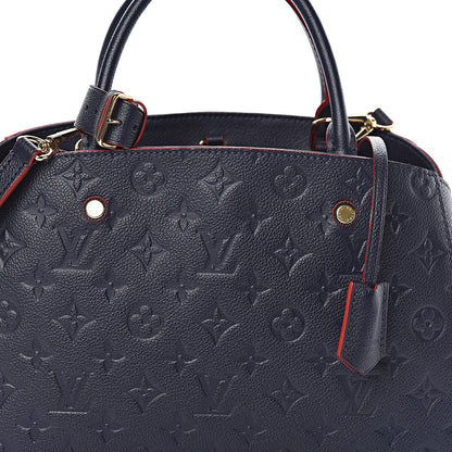 Louis Vuitton Empreinte Montaigne MM Marine Rouge 10 of 10