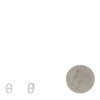 Hermes Sterling Silver TPM Farandole Earrings 2 of 4