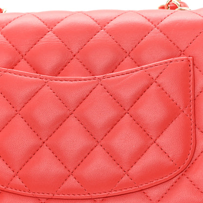 Chanel Lambskin Quilted Mini Square Flap Pink 11 of 13