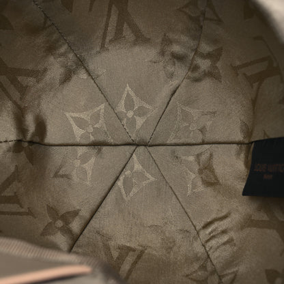 Louis Vuitton Monogram Polyester Silk LV Get Ready Cap M Beige 7 of 12