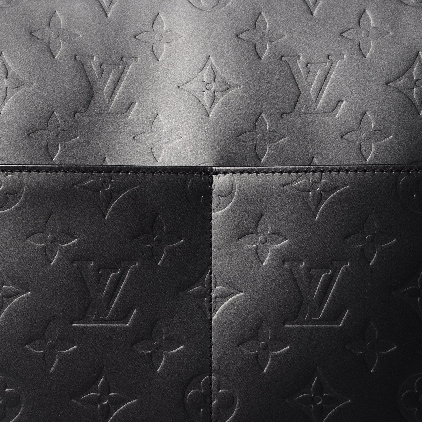 Mat Monogram Sutter Tote Black