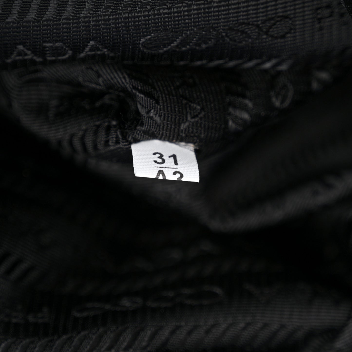 Terry Cloth Tote Bag Celeste Black
