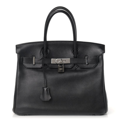 Hermes Swift Birkin 30 Black 1 of 35