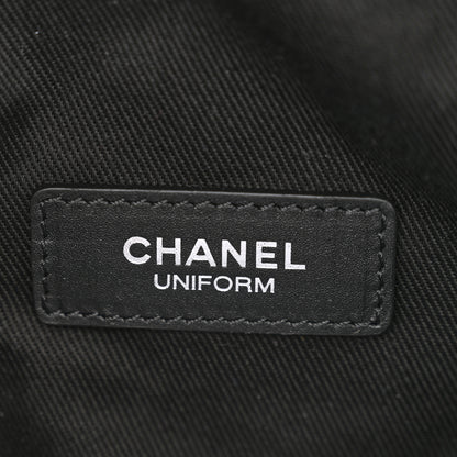 Chanel Calfskin Quilted Waist Belt Bag Black 6 of 11