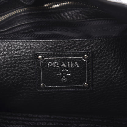 Prada Vitello Phenix Tote Black 11 of 19
