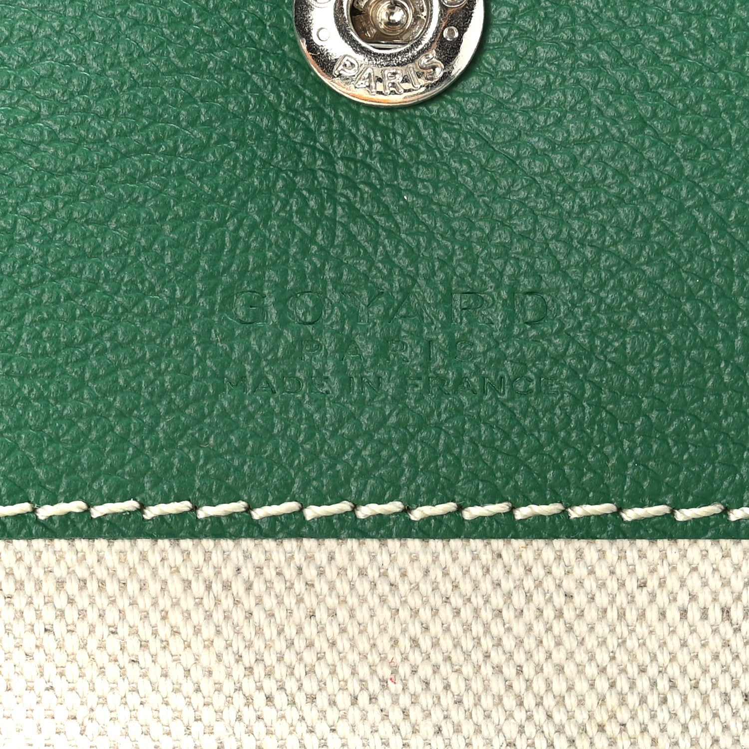 Goyard Goyardine Saint Louis GM Green 7 of 10