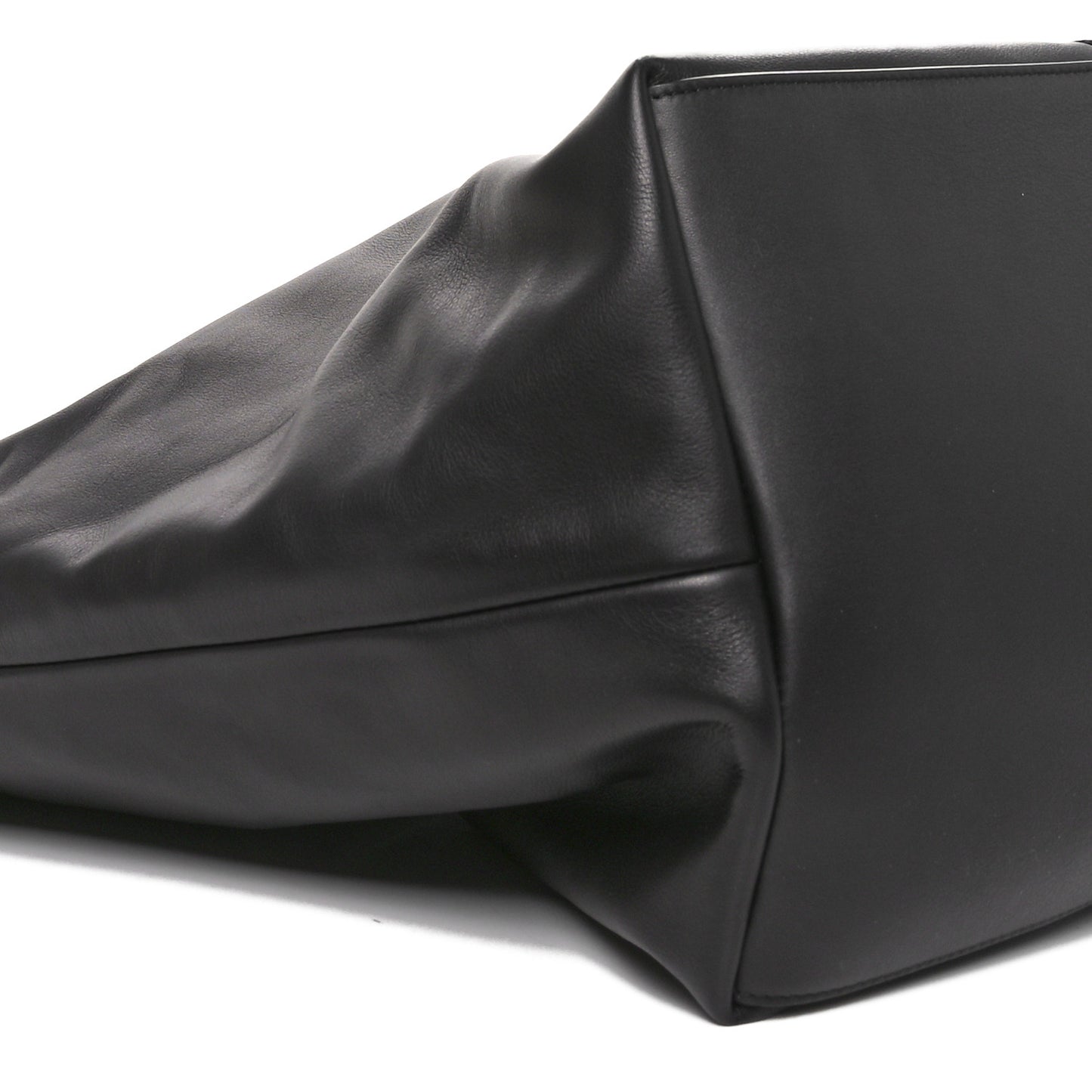 Calfskin Y Tote Black