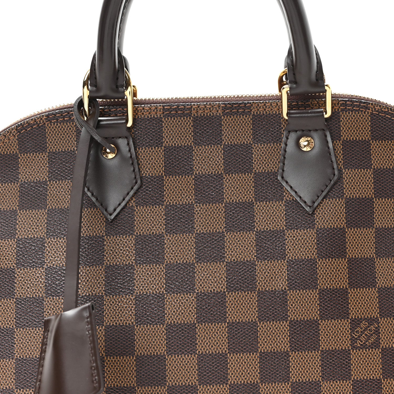 Louis Vuitton Damier Ebene Alma PM 7 of 9