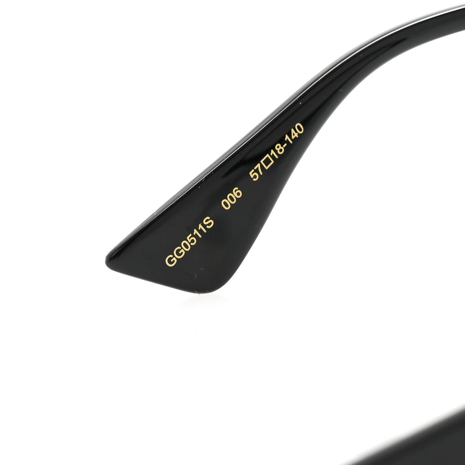 Gucci Acetate Square Frame GG0511S Sunglasses Black Pink White 6 of 8
