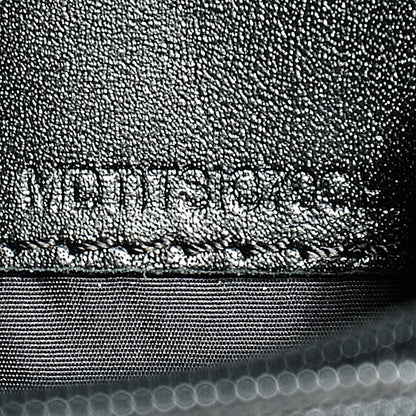 Burberry Patent Canvas Smoked Check Wallet Black 8 of 8